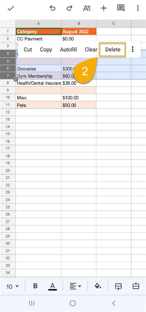 How to☝️ Delete Rows in Google Sheets [Desktop & Mobile .